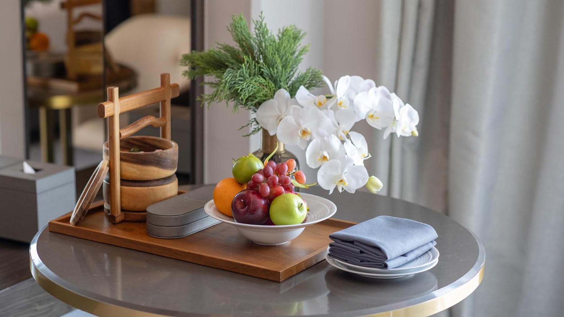 Chatrium Grand Bangkok Dış mekan fotoğraf Fruit platter